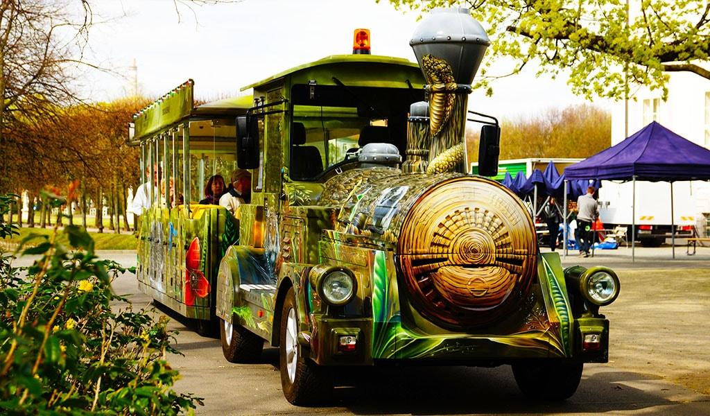 STS Electro funtrain, zoo, Germany